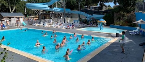 Indendørs pool, opvarmet pool