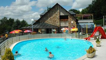 Una piscina climatizada