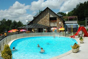 Una piscina climatizada