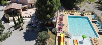 ZEcamping 3 étoiles familial espace aquatique cabane 34m2