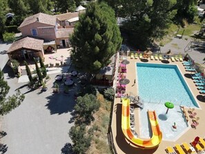 Pool - Camping 3 étoiles - Parc aquatique - eecfdi (Saint-Maime)