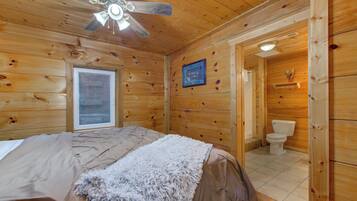 Cabin, Multiple Beds, Pool Access | 2 bedrooms, individually decorated, individually furnished, desk