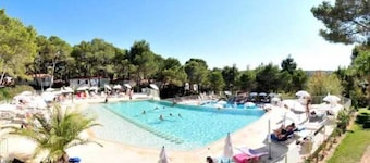 ZEcamping 4 étoiles piscine animaux acceptés mobil-home TV 40m2 6 pers