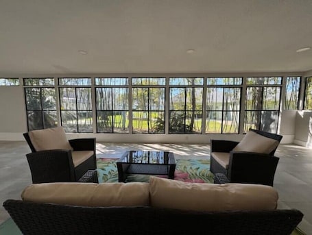 Interior. A beautiful lakeside retreat for the whole family, even your pets!