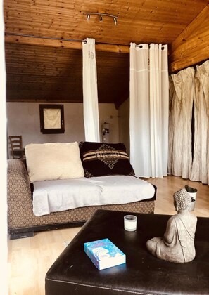 Interior - ZEcamping 4 étoiles animé piscine chauffée bien-être roulotte BBQ 21m2 (Estipouy)