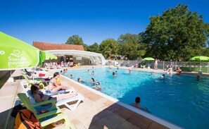 Indoor pool, a heated pool