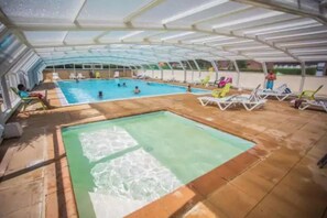 Indoor pool, a heated pool