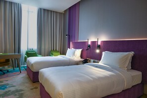 Premium bedding, minibar, in-room safe, desk