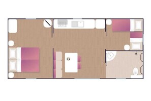 Floor plan - Camping 3 étoiles - Piscine  - eeebcf (Roquebrune-sur-Argens)