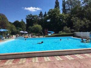 Alberca climatizada 