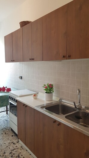 Frigorífic, placa de cuina i cafetera i tetera