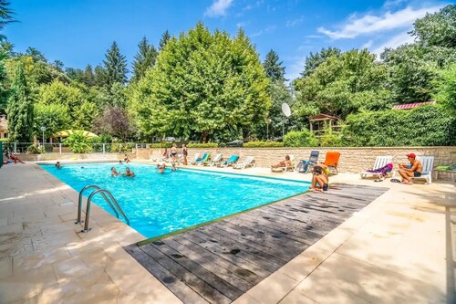 ZEcamping 3 étoiles piscine pet friendly locatif BBQ 35m2 4 pers