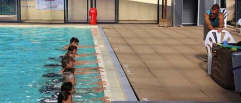 Piscine couverte, piscine chauffée