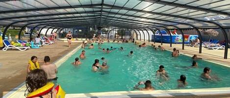 Piscine couverte, piscine chauffée