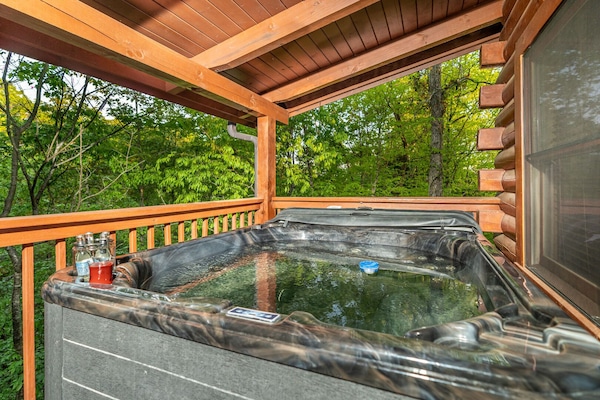 Cabin, Multiple Beds, Hot Tub | View from property