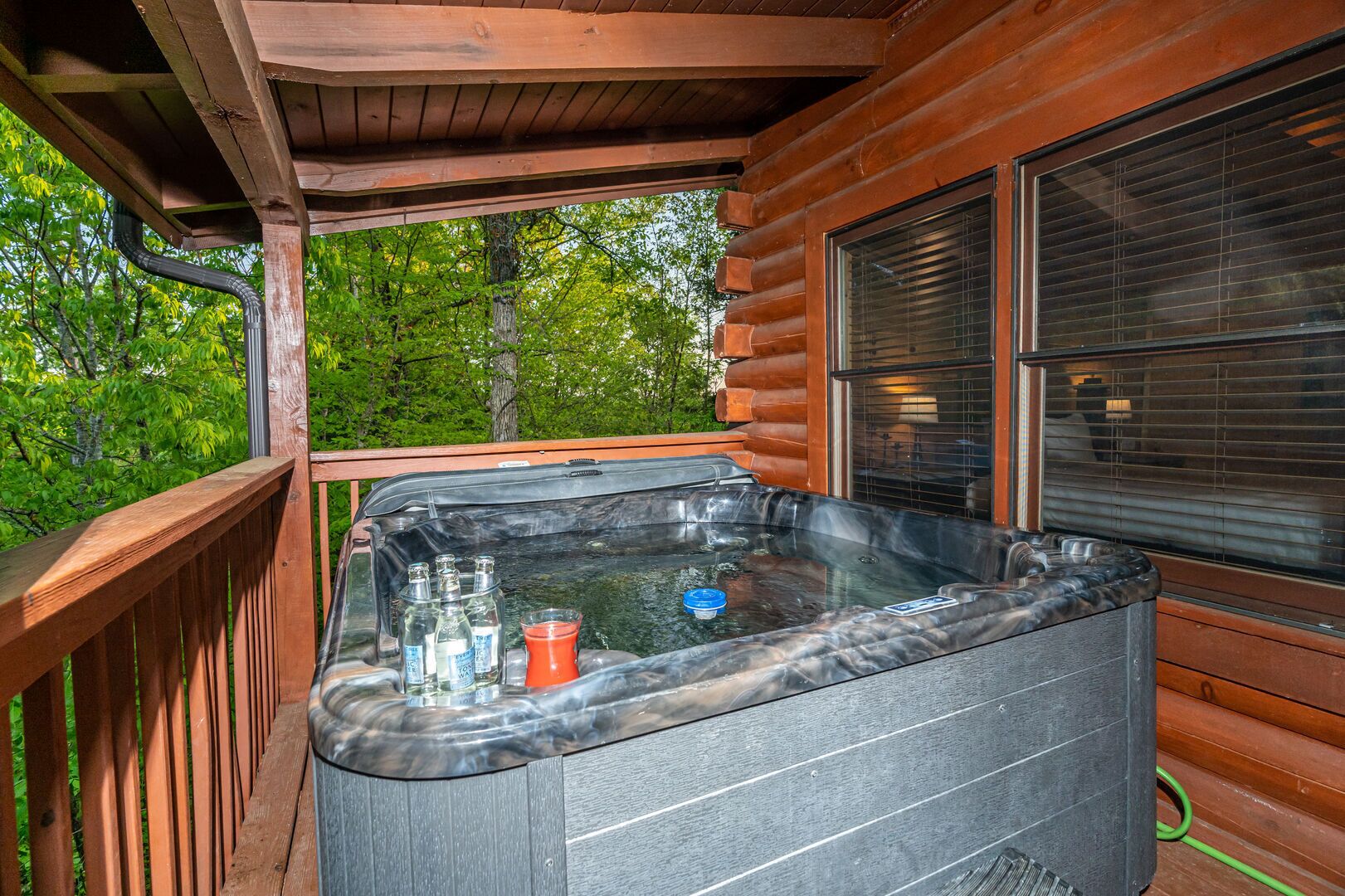 Cabin, Multiple Beds, Hot Tub | View from room