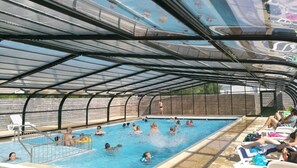 Piscine couverte, piscine chauffée