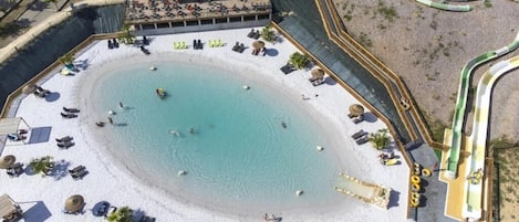 Indoor pool, a heated pool