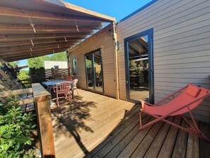 Outdoor dining - Camping 4 étoiles - Parc aquatique - eeidee (Valras-Plage)