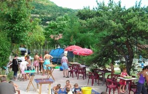 Udendørs spisemuligheder