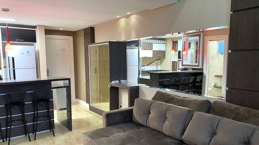 Saint Sebastian Flat 612 - Até 4 pessoas com hidro no centro