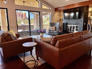 Smart TV, printers - New! Exquisite 5 star Home-Best Views-Hot tub-Firepit-Grill-In heart of Sedona (Sedona)