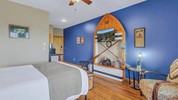 1 chambre, fer et planche à repasser, Wi-Fi gratuit, draps fournis