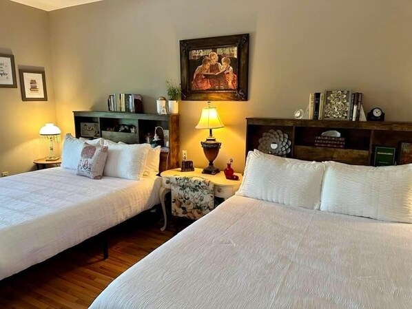 1 غرفة نوم وواي فاي وملاءات أسرّة