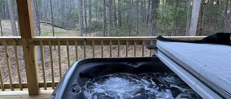 Baignoire à remous extérieure