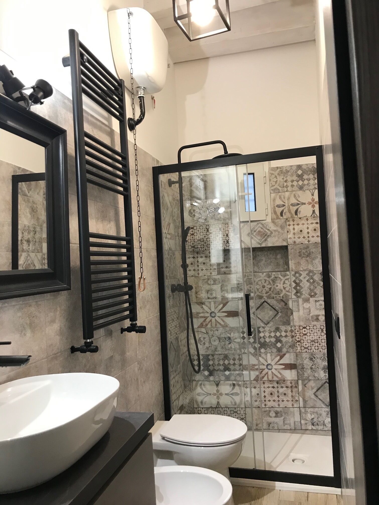 Doccia, asciugacapelli, bidet, asciugamani