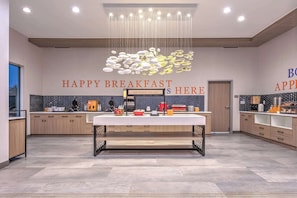 Petit déjeuner buffet compris tous les jours