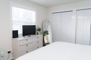 2 chambres, fer et planche Ă repasser, Wi-Fi gratuit, draps fournis