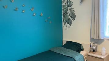 4 chambres, fer et planche Ă repasser, Wi-Fi, draps fournis