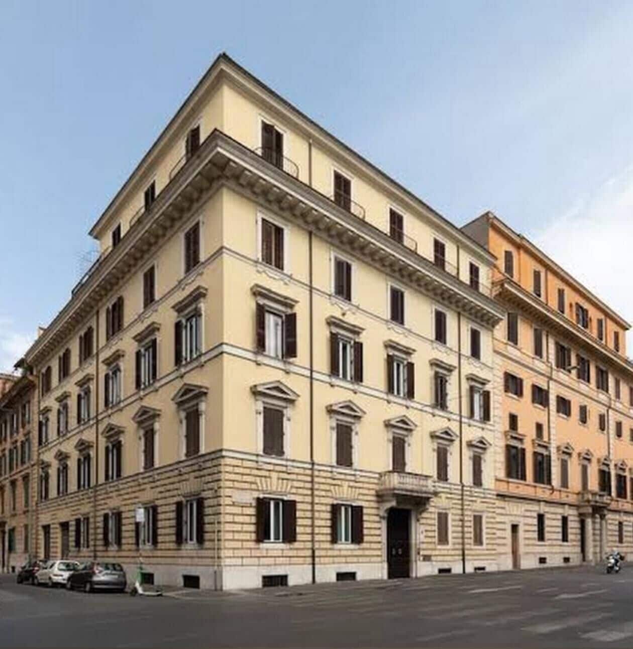 Facciata della struttura