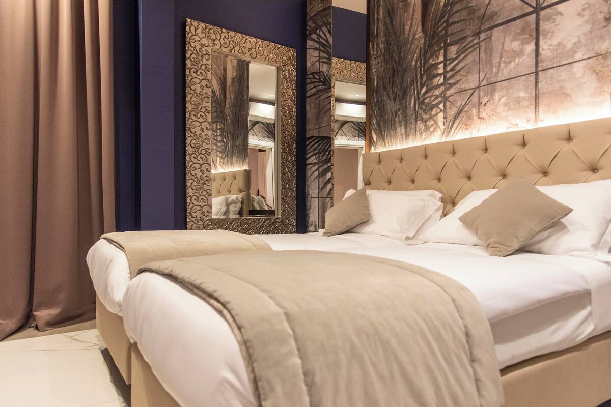 Luxury Double Room | Egyptian cotton sheets, premium bedding, down comforters