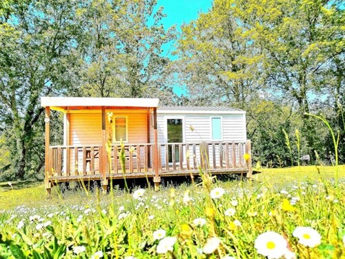 ZEcamping 3* espace aquatique mobil-home TV LV BBQ 32m2