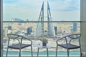 パノラミック スイート シングルベッド 2 台 ベイビュー | バルコニーからの眺望