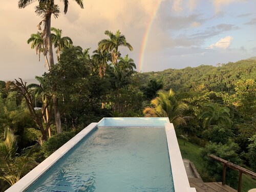 Breathtaking boho chic rainforest retreat perfect couples hideaway