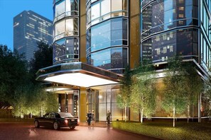 Exterior - at UN Plaza 3 BR city/water | Fitness Center + Pool (New York)