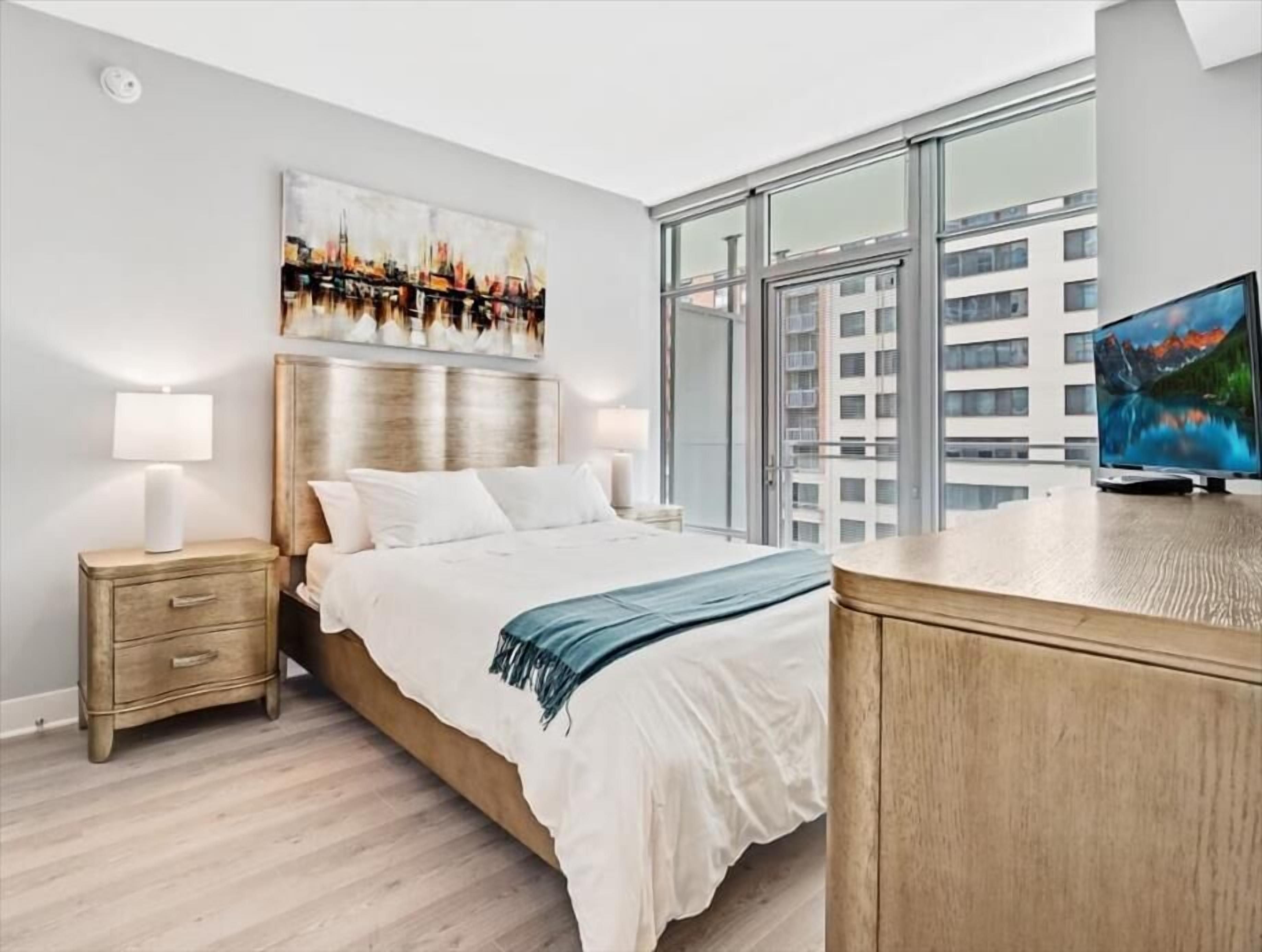 2 bedrooms, desk, iron/ironing board, free WiFi