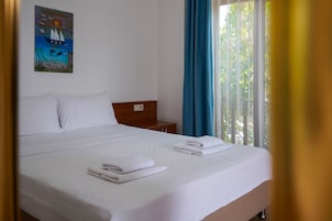 Ropa de cama de alta calidad, wifi gratis y ropa de cama
