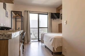 1 dormitorio, wifi gratis, ropa de cama