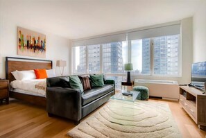 Desk, iron/ironing board, free WiFi, bed sheets