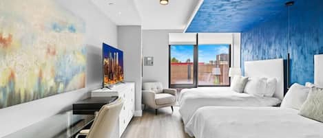 Ferros/tábuas de passar roupa, Wi-Fi de cortesia, roupa de cama