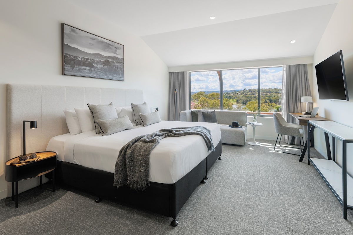 1 habitación y ropa de cama de alta calidad