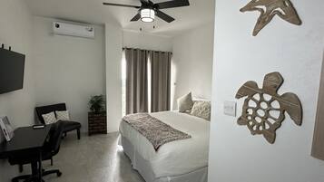 1 chambre, fer et planche Ă  repasser, Wi-Fi, draps fournis