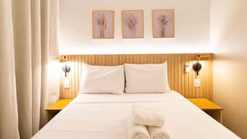 Apartamento | 1 quarto, roupas de cama antialérgicas, cortinas blackout