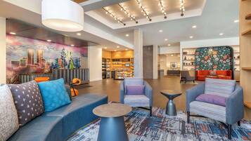 Zona de estar del vestíbulo