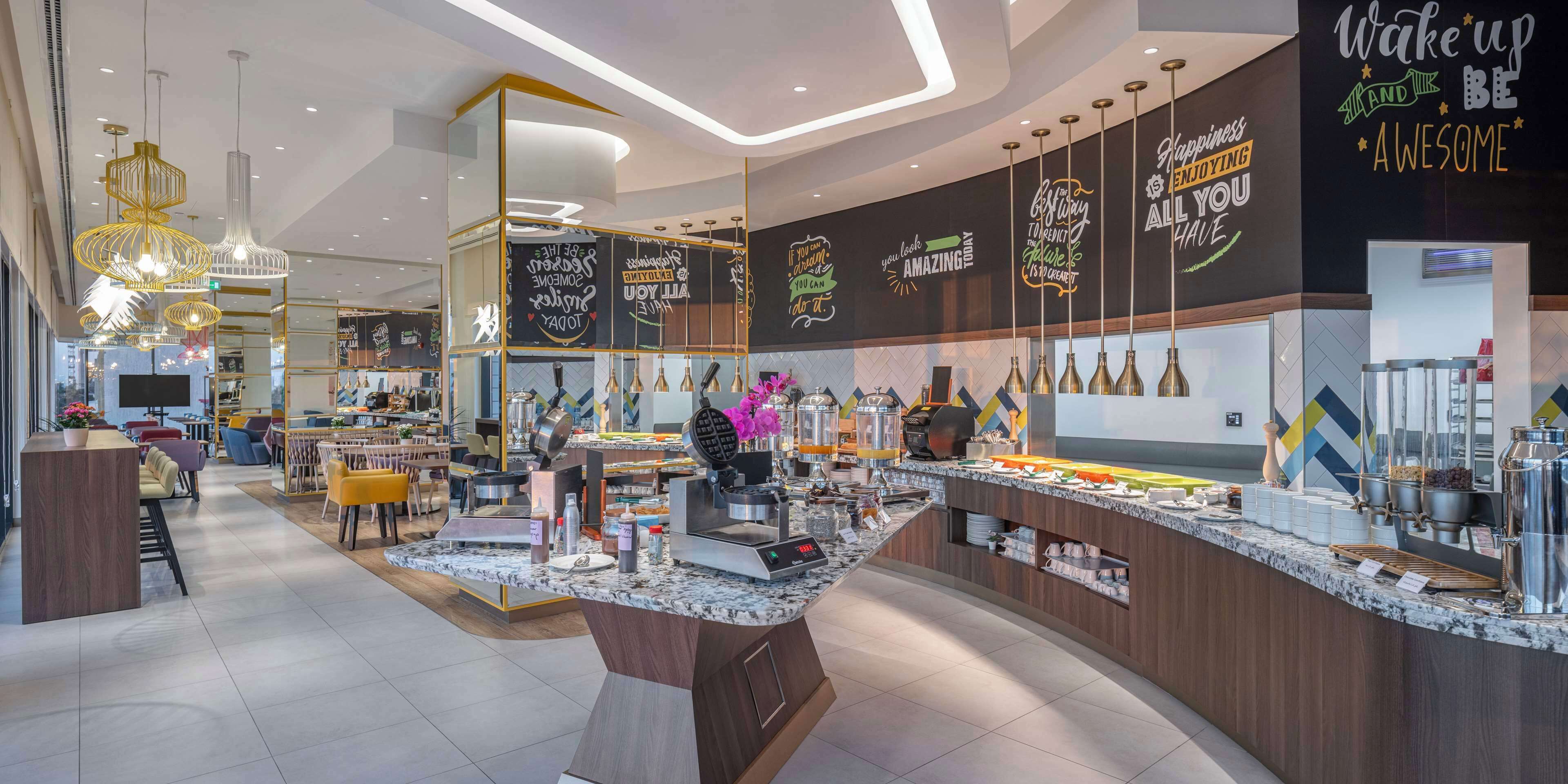 Desayuno buffet incluido todos los días 