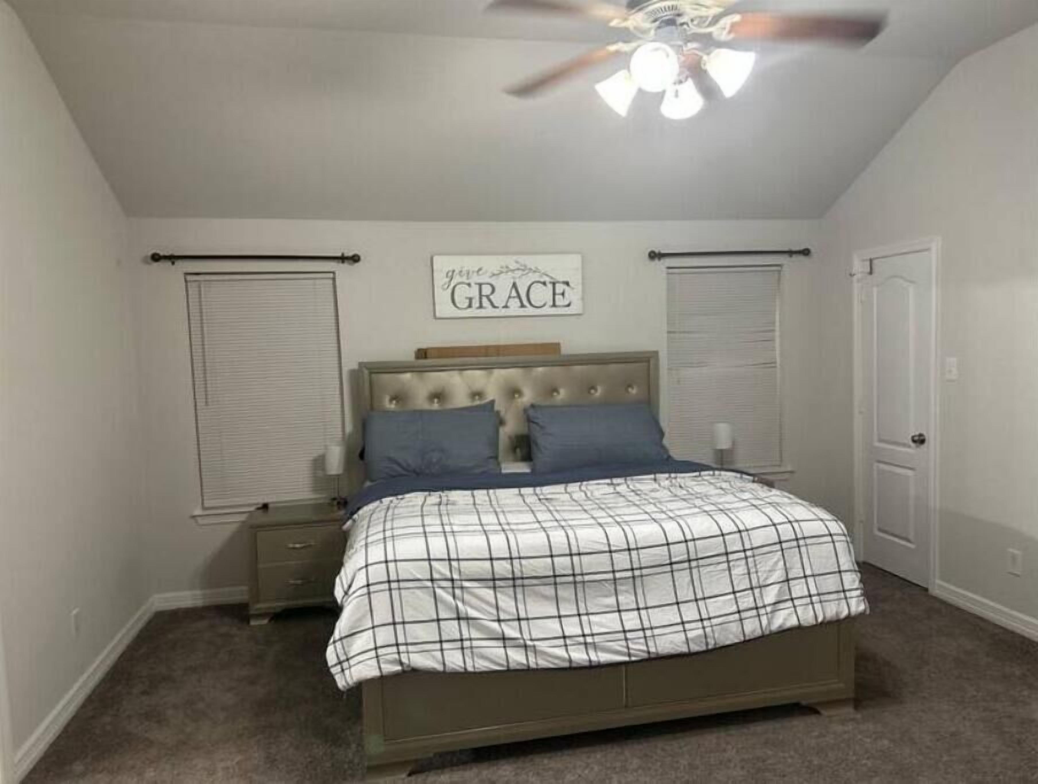 5 bedrooms, in-room safe, iron/ironing board, free WiFi